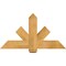 Ekena Millwork Kennewick Rough Sawn Timber Gable Bracket, Western Red Cedar, 48"W x 26"H x 4"D x 6"F, 13/12 Pitch GBW048X26X0406KEN00RWR - alternate 1